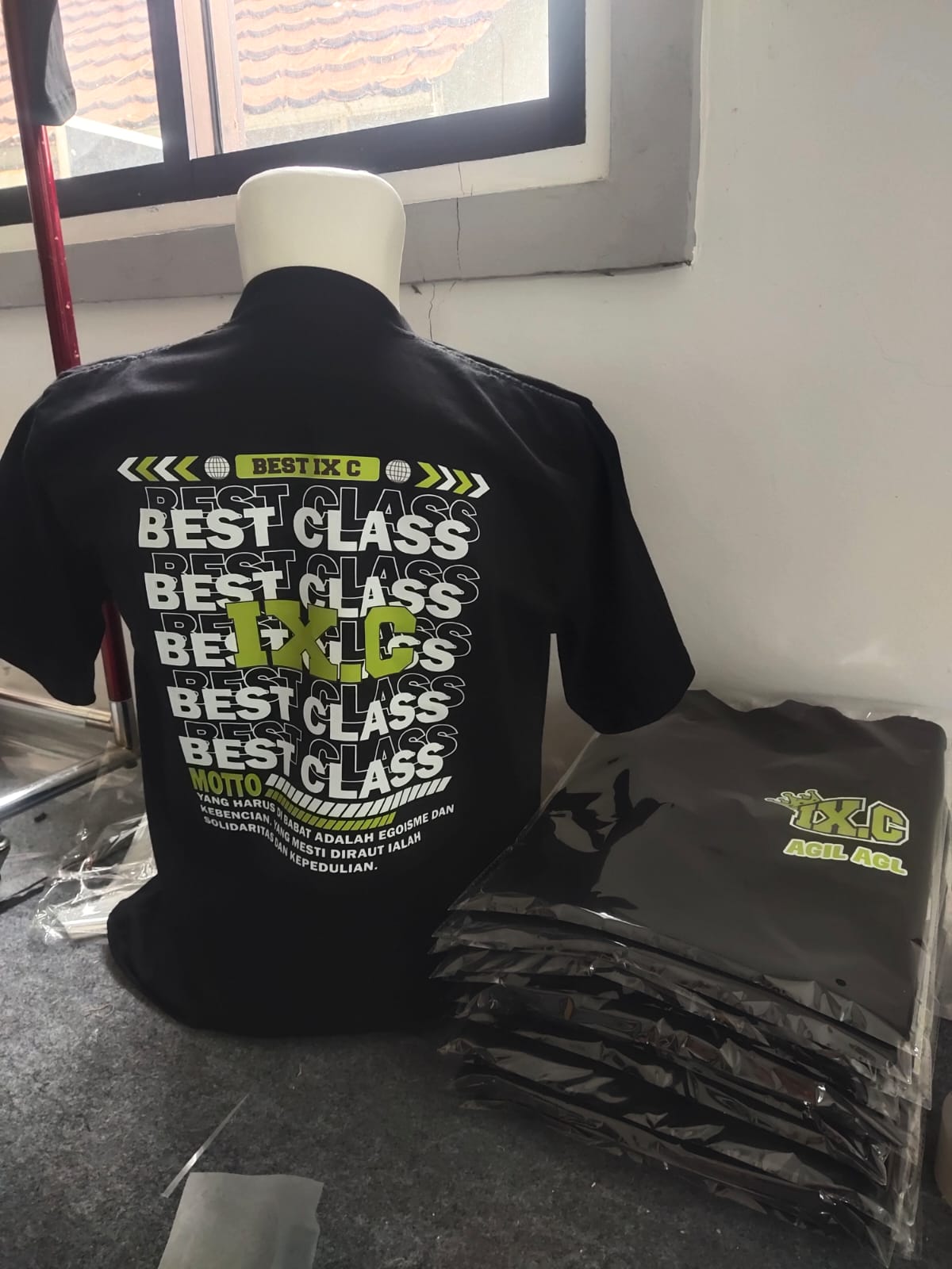 CUSTOM KAOS SABLON BISA SATUAN